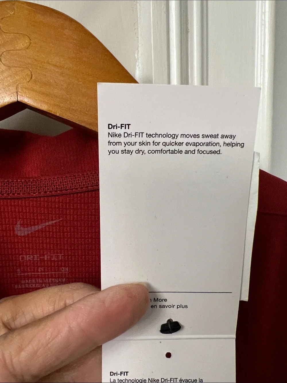Nike Men’s Maroon Polo Shirt with White Swoosh